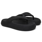 Chinelo Feminino Nuvem Sandália Dedo Verão Preto