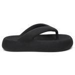 Chinelo Feminino Nuvem Sandália Dedo Verão Preto
