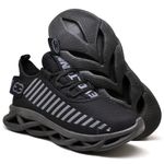 Tênis Easy Style Masculino Evoltenn Solado Trançado Black
