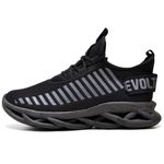 Tênis Easy Style Masculino Evoltenn Solado Trançado Black