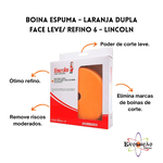 Boina Espuma - Laranja Dupla Face Leve/ Refino 6 - Lincoln