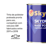 Tinta Poliéster Skylack 900ML - Prata Switchblade met GM 11/18