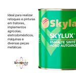 Esmalte Sintético Agro Automotivo 900ml- Skylack Alumínio Opales