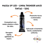 Massa Uv Led - Linha Thunder Anjo Tintas - 120g