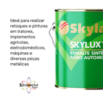 Esmalte Sintético Agro Automotivo 3,6L - Skylack Preto fosco