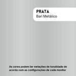 Tinta Base Poliéster Prata bari Metálica Fiat 03/16 900ml Skylack