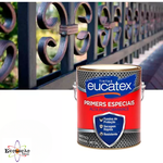 Primer Acabamento Madeira Metal Grafite Escuro Fosco - Eucatex 3,6L
