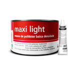 Massa Poliéster 900g Maxi Light - Maxi Rubber