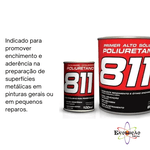 Primer Pu Poliuretano Altos Sólidos 811 Maxi Rubber 800ml