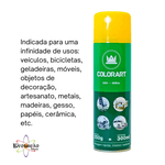 Tinta Spray Uso Geral - Amarelo Colorart 300ml