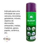 Tinta Spray Uso Geral - Roxo Dakar Colorart 300ml