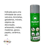 Tinta Spray Uso Geral - Cinza placa Colorart 300ml