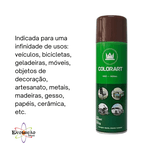 Tinta Spray Uso Geral - Marrom Café Colorart 300ml