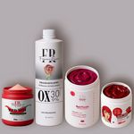 Kit Descoloração - Crie O Seu Vermelho Em Dobro - By Fabiana Rocha