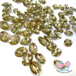 Chaton Cristal Oval 10mm x 14mm