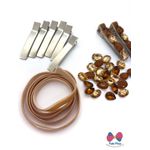 kit Hair Clip Ambar e Topaz