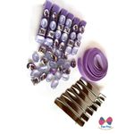 kit Hair Clip Lavanda