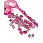 kit Hair Clip Rosa Barbie