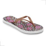 Chinelo Feminino Beijo Animal Print Com Necessaire 