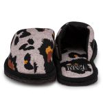 Pantufa Feminina Fechada Animal Print Premium Antiderrapante