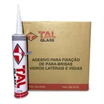 Cola Parabrisa Pu55 Automotivo 20 Un. + Aplicador Silicone