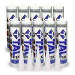 Kit 10 Un.adesivo Selante Cola Pu40 Silicone 400g Construcao