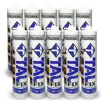 Kit 10 Un.adesivo Selante Cola Pu40 Silicone 400g Construcao