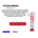 Kit 5 Cola Selante Silicone P Construções Vedações Pu40 Ultra U.v