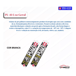 Kit 5 Selante Silicone Cola Uso Geral Pu40 Profissional Premium Copia
