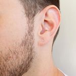 Brinco Masculino Individual De Ouro 18k Zircônia De 2,5mm