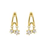 Brinco De Ouro 18k Pop