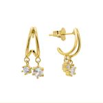 Brinco De Ouro 18k Pop