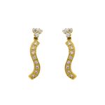 Brinco De Ouro 18k Angel