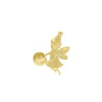 Pingente De Ouro 18k Fada do Dente