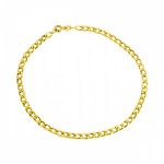 Pulseira De Ouro 18k Groumet De 4,3mm Com 21cm