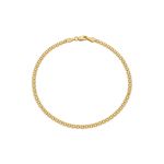 Pulseira De Ouro 18k Bismarck De 2,0mm Com 19cm