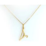 Pingente De Ouro 18k Cabide