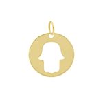 Pingente De Ouro 18k Mão de Fátima