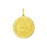 Pingente De Ouro 18k São Bento Trabalhado