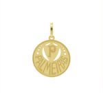 Pingente De Ouro 18k Time Palmeiras M
