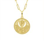 Pingente De Ouro 18k Time Palmeiras M