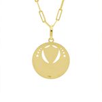 Pingente De Ouro 18k Time Palmeiras M