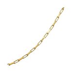 Corrente De Ouro 18k Veneziana Longa De 2,4mm Com 70cm