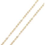 Corrente De Ouro 18k Mini Love De 0,8mm com 40cm