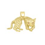 Pingente De Ouro 18k Pantera