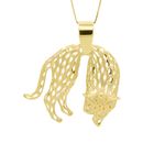 Pingente De Ouro 18k Pantera