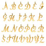 Pingente De Ouro 18k Letra ( a à z )