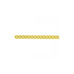 Corrente De Ouro 18k Groumet De 4mm Com 40cm