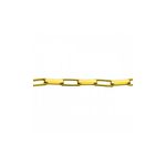 Corrente De Ouro 18k Veneziana Longa De 1,3mm Com 40cm