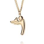 Pingente De Ouro 18k Anjo Estilizado